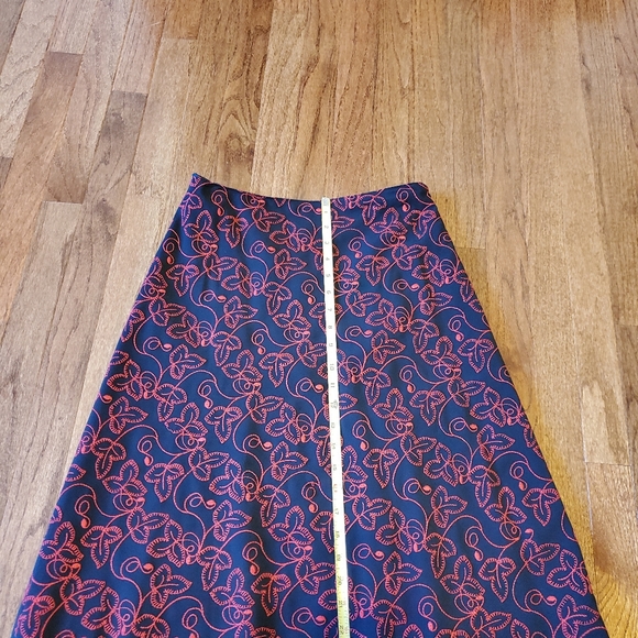 Vintage B Moss black skirt, size 2 - Picture 3 of 3